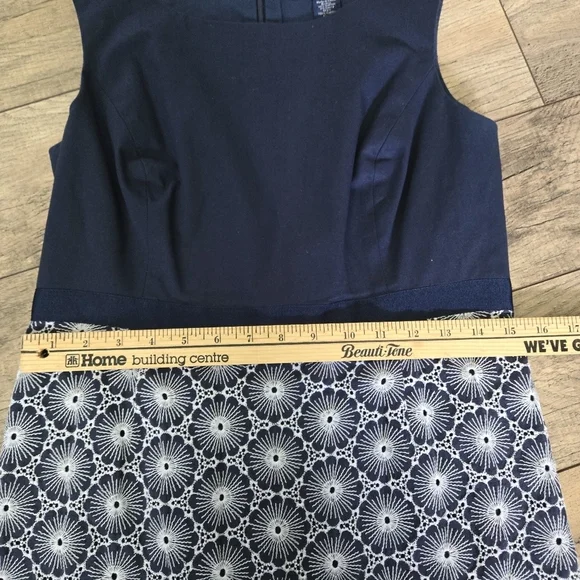 Vineyard Vines Women's Size 6 Navy and White Dress Rn2318245 - Picture 7 of 13